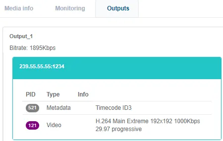 EL stats output metadata id3