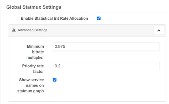 Mux Statmux Tab advanced