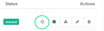 Prisma timeline icon service actions