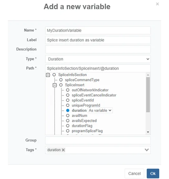 Prisma sc settings variables add