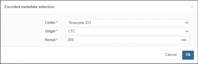 el encoding metadata smpte2038 to id3