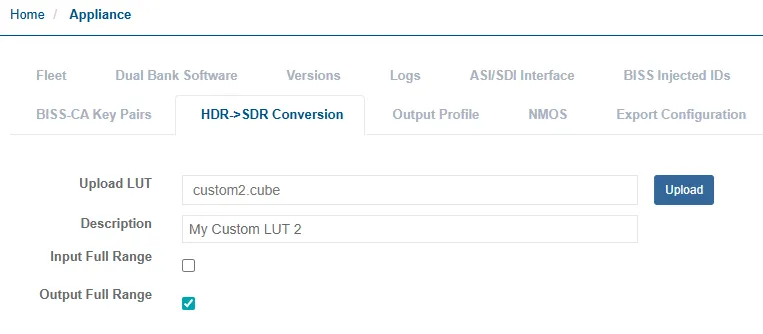hdr sdr conversion tab