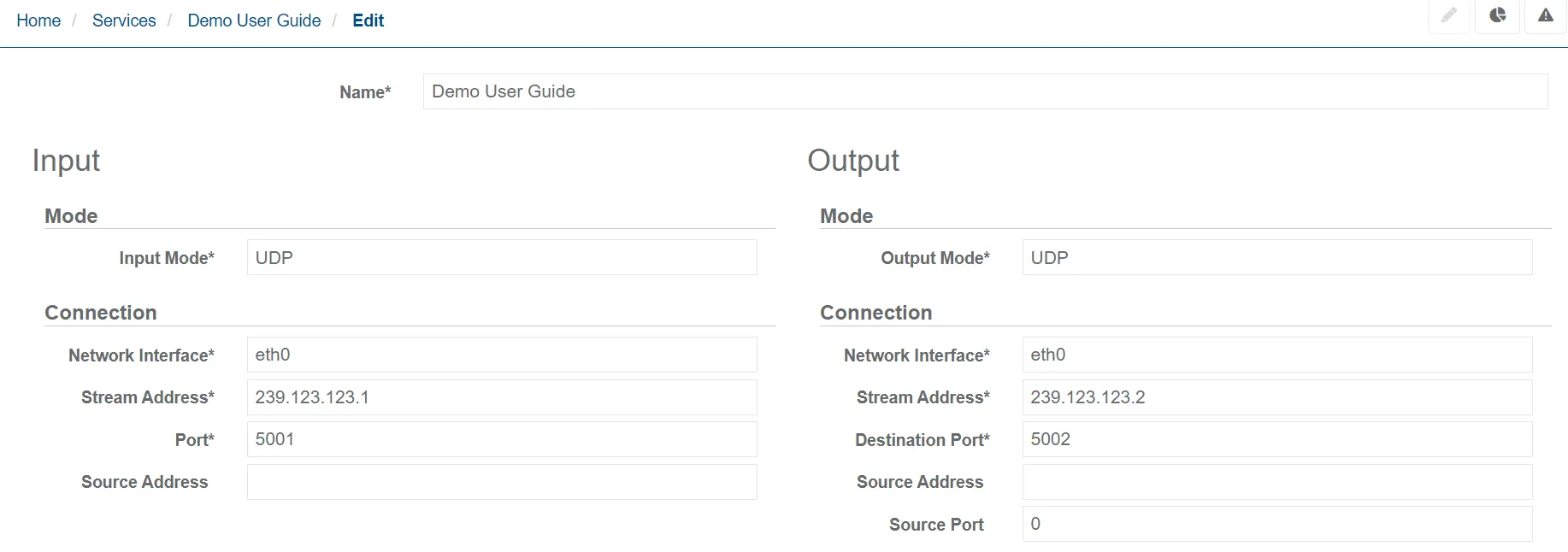 rt config udp