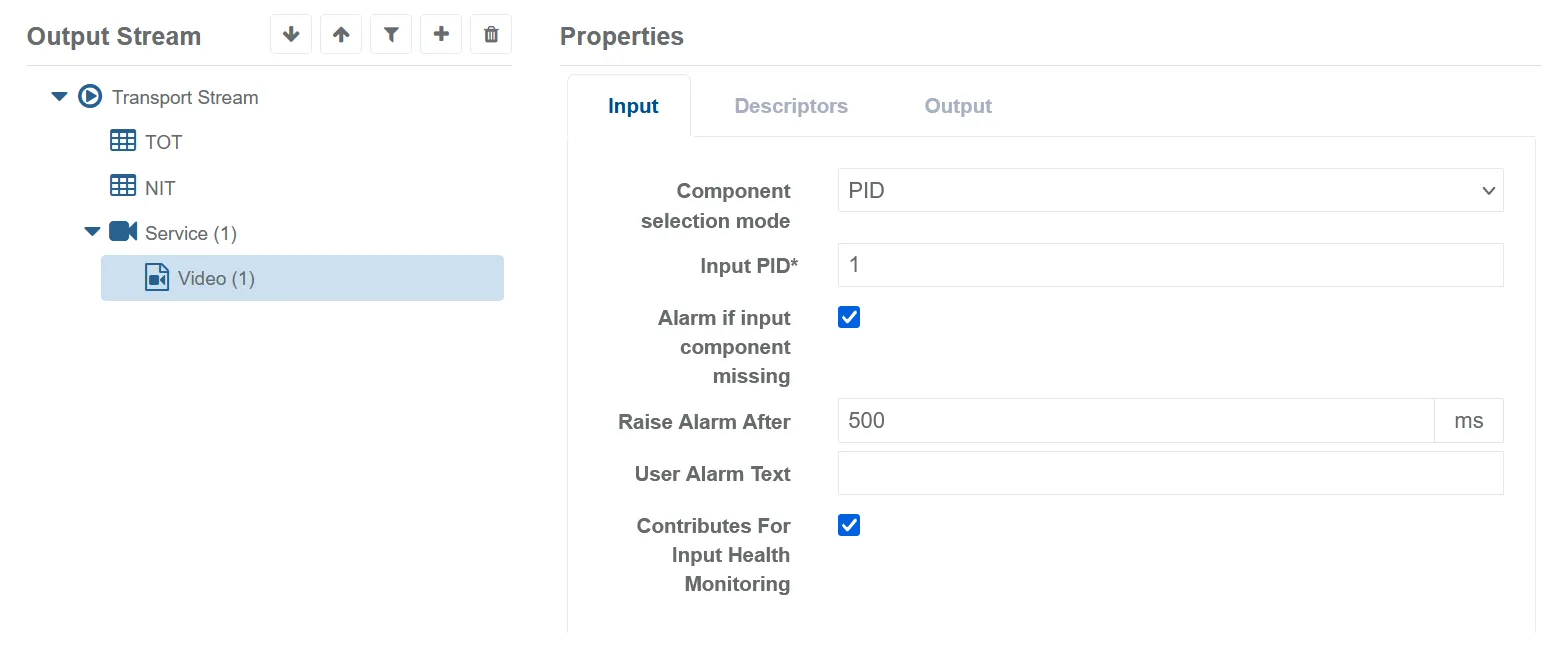 view auto switch input source config sp