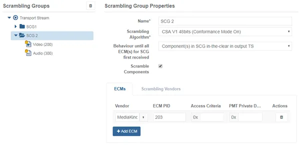 view scrambling group properties ecm