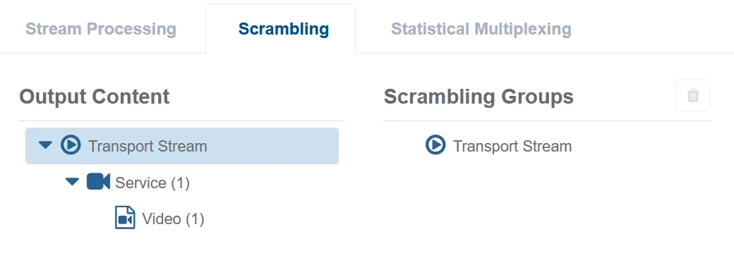view scrambling tab sp