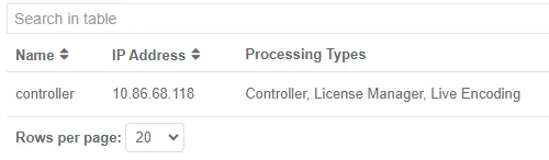 view search bar table small mfvp controller