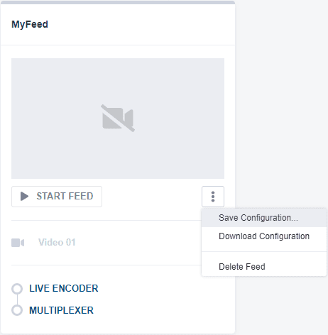 Web interface overview – MediaKind