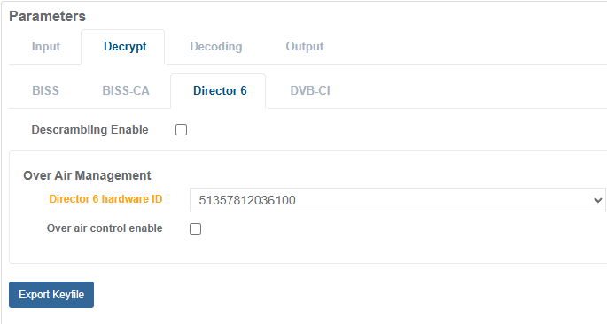 Assign Director 6 HWID